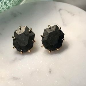 Kendra Scott vintage pyrite Morgan earrings.
